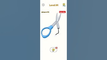 DRAW THE  SCISSORS LEVEL#84  #dop4 ANSWER AND WALKTHROUGH 😍🤣#shorts