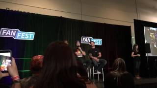 Stephen Amell and David Ramsey (Arrow panel) - Fan Fest Orlando - 9/17/16 - Season 5 one line