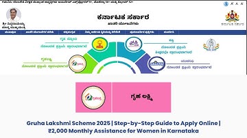 Gruha Lakshmi-regeling 2025-2026 ✅ Hoe online aan te vragen | ₹2.000 per maand voor vrouwen in Ka...