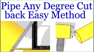 Any Degree, One Cut Miter, Fast Easy Method.