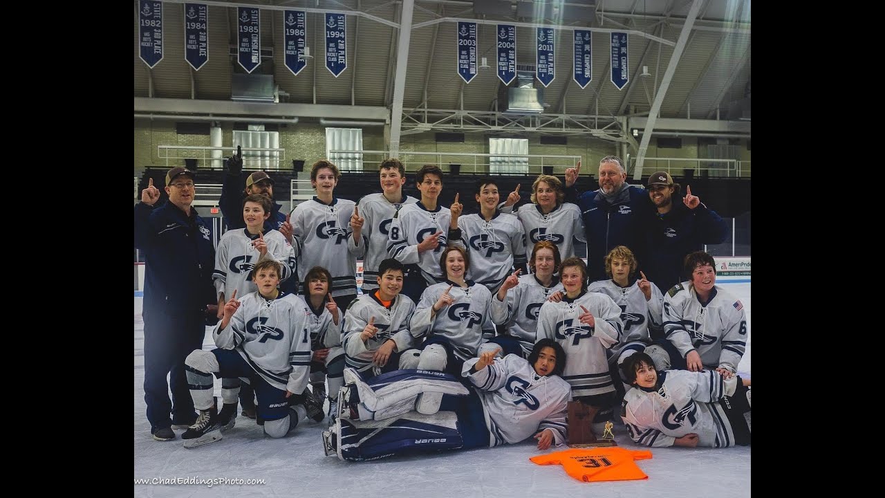 Champlin Rebels win Regionals Hockey Tournament Hibbing, Mn 2022 YouTube