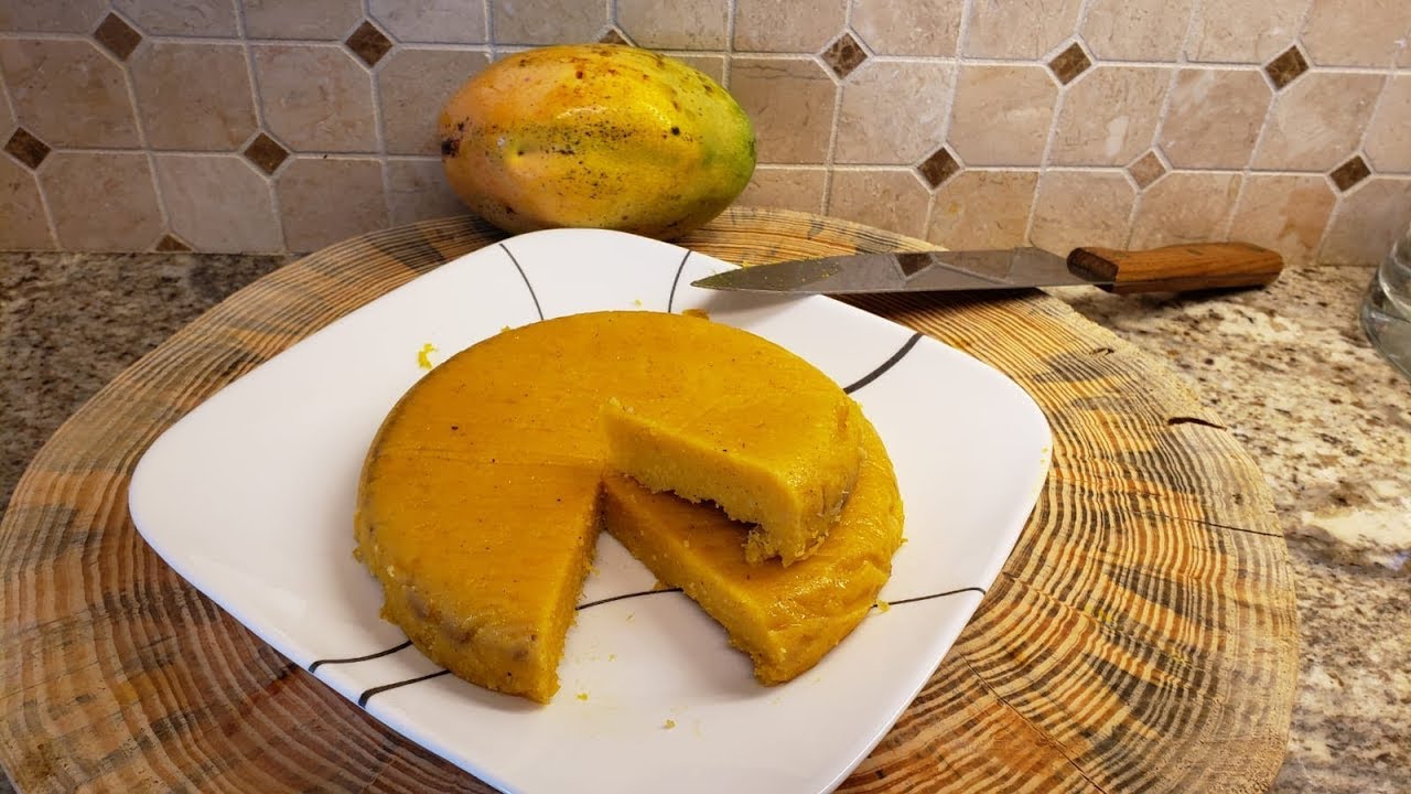 # 397 Pastel de Mango Sin Azucar y Sin Hornear rico act