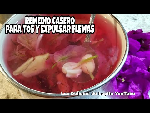 Te de bugambilia para la tos en ninos