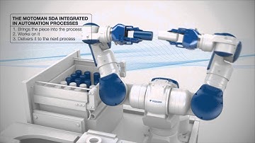 Motoman SDA series 15 axis robots