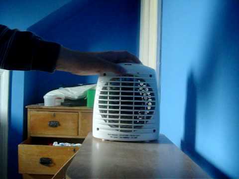 fan heater - YouTube