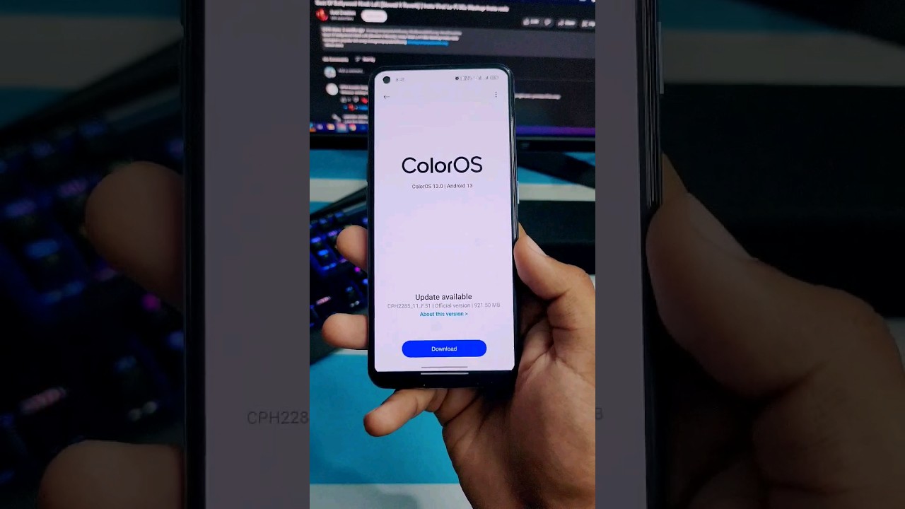 Oppo F19 Pro Official ColorOS 13 Android 13 Update