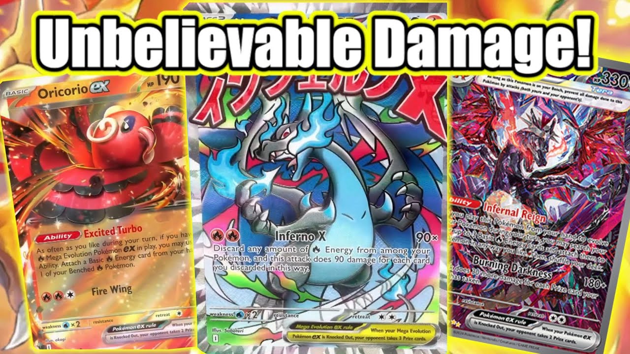 UNRELEASED Mega Charizard X ex Deck is Already META-BREAKING?!