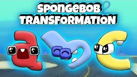 Alphabet Lore SpongeBob (a-z)
