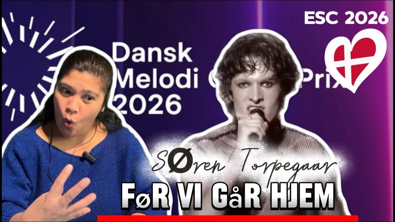 Реакция Сёрена Торпегора - «Прежде чем мы поедем домой» Гран-при Мелоди 2026 | 🇩🇰Евровидение 2026...