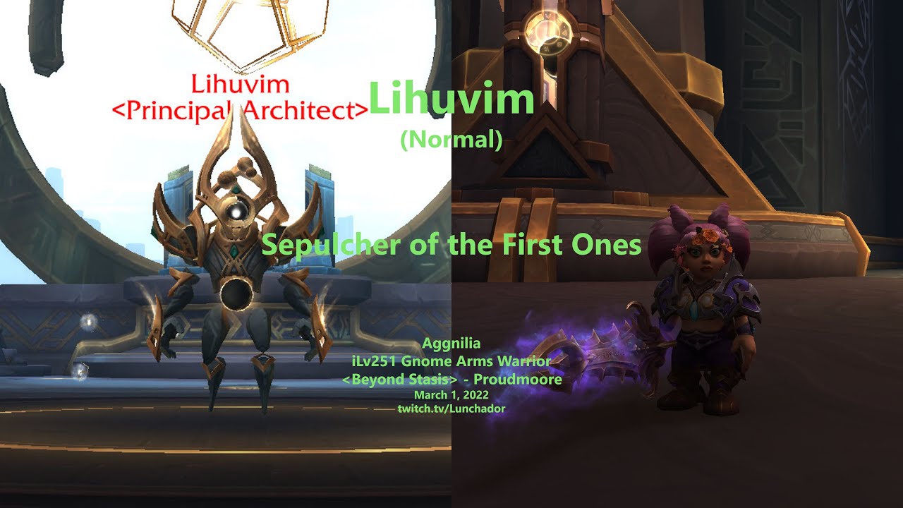 Lihuvim (Normal), Aggnilia - Arms Warrior / Sepulcher of the First Ones