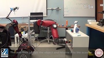 Open World Assistive Grasping Using Laser Selection