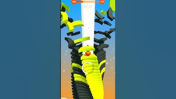 Stack Ball Gaming 😈 | Android Gameplay |#stackball #viralgaming  #shorts #viralgamingstar #ytshorts