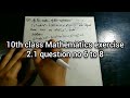 10th class mathematics chapter no 2 theory of quadratic equations exercise 21 question no 67  8