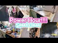 POWER HOUR CLEAN!!!! reclaiming my KITCHEN! #cleanwithme #powerhour #speedclean