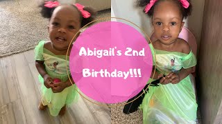Abigail's 2nd Birthday!!!