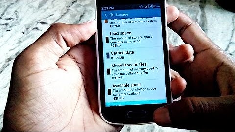 Delete unwanted storage of your android phone and delete miscellaneous files