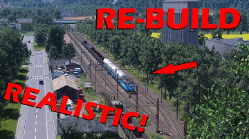 This station NEEDED a REALISTIC overhaul! - Transport Fever 2 Speedbuild | #1