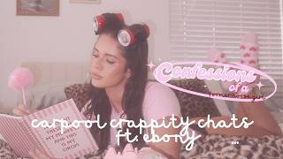 carpool crappity chats with eboneezer - confessions of a former horse girl podcast