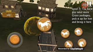 Village Horse Cart Carriage Transport Simulator 3D  | Android Gameplay | screenshot 4