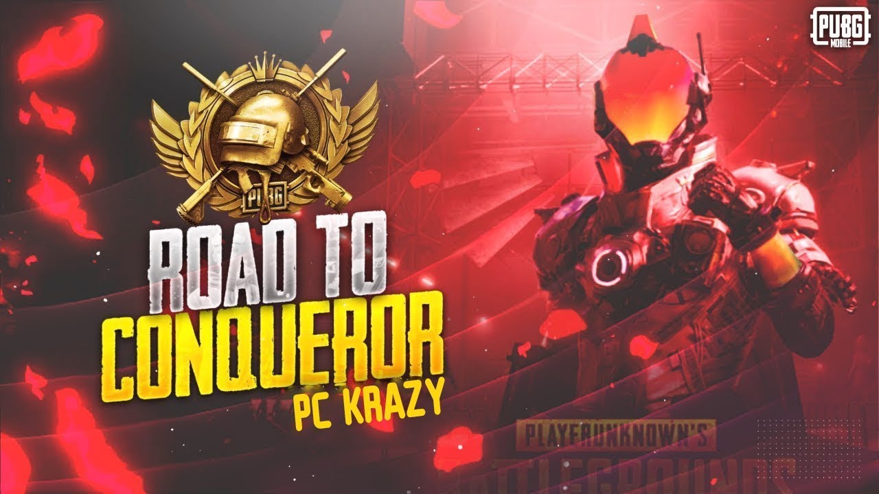 ROAD TO CONQUEROR RANK PUSH 🔴 PUBG MOBILE LIVE : SEASON 13 | PUBG ...