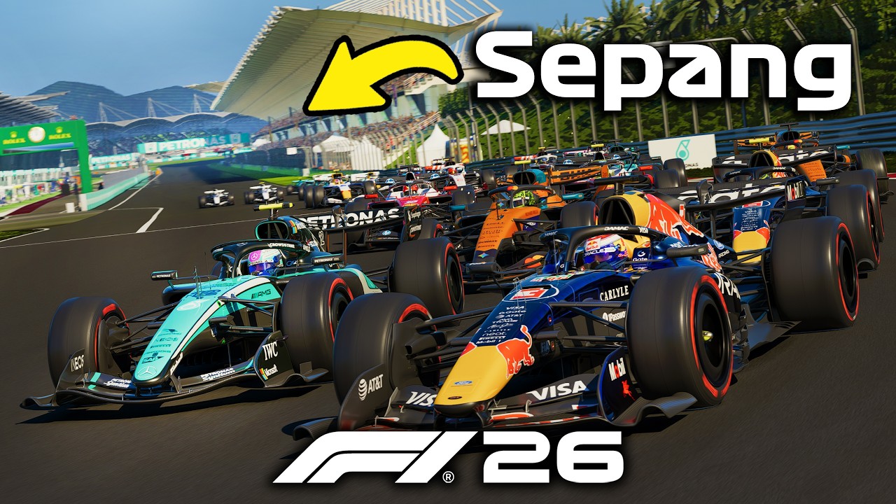 This Mod adds the SEPANG Track into the Official EA F1 26 Game...