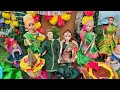 Barbie Doll All Day Routine In Indian Village/Radha Ki Kahani Part -281/Barbie Doll Bedtime Story||