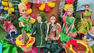 Barbie Doll All Day Routine In Indian Village\/Radha Ki Kahani Part -281\/Barbie Doll Bedtime Story||