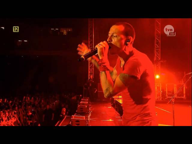 Linkin Park Burn It Down Live - Warsaw Poland 2012 Proshot HDTV. class=