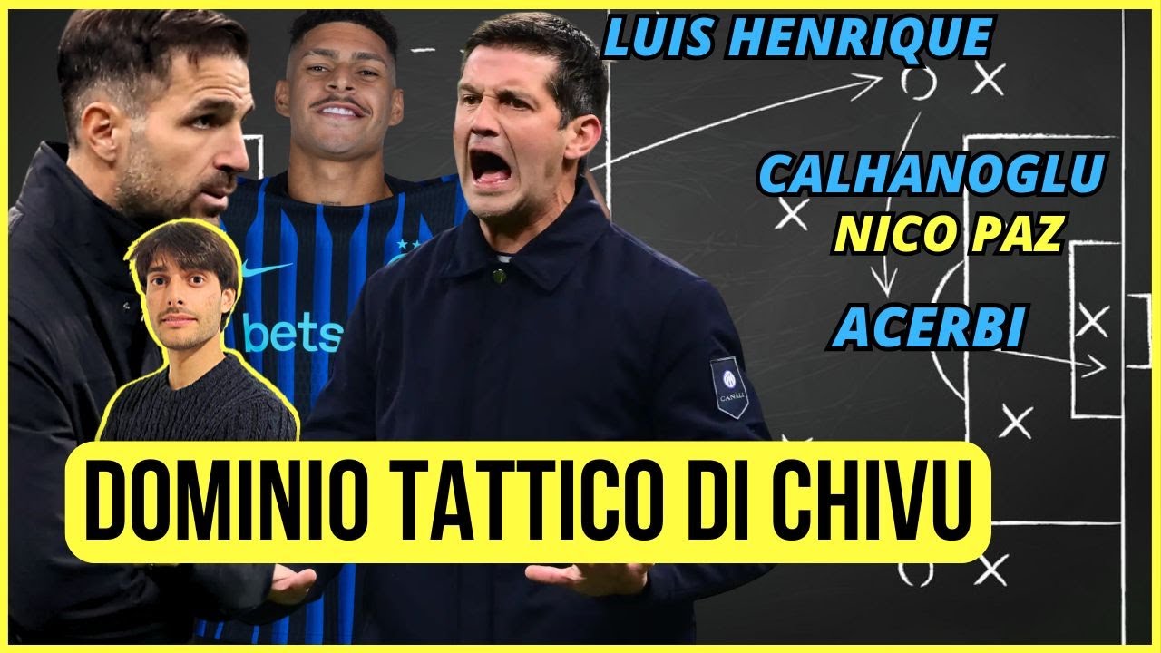 Ecco come l'INTER di CHIVU HA DOMINATO TATTICAMENTE il Como di Fabregas | Con Lavagna Tattica