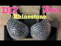 DIY Rhinestone Bra