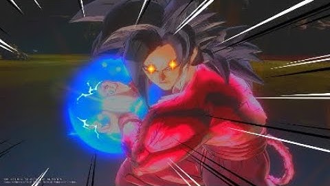 Death Tech Combo Goku ( Super Saiyan 4 ) | Dragon Ball Xenoverse 2