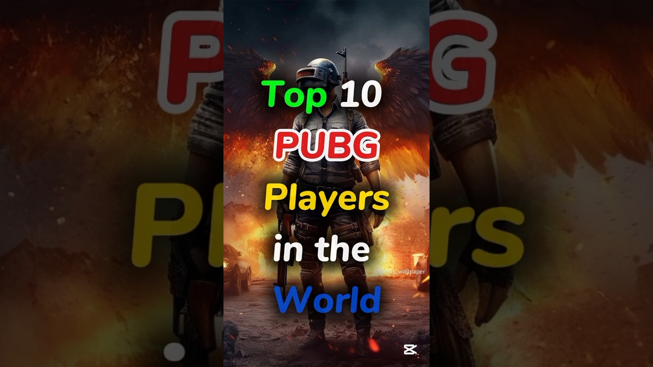 Top 10 PUBG players in the world 🌎 |  Top 10 Quicks. 