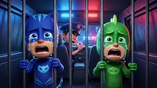PJ Masks: Funny Jail Adventure!  🚨 Romeo’s Arrest Prank on Catboy & Gekko | Funny 3D Animation screenshot 5