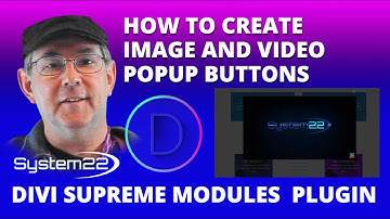 Divi Supreme Modules Plugin How To Create Image and Video Popup Buttons 👍