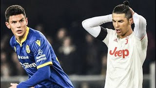 Verona vs juventus highlight 2020 | ronaldo is angry verona come back 2-1 all goal