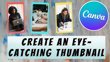 How to make a YouTube thumbnail in Canva! (for free) beginners tutorial
