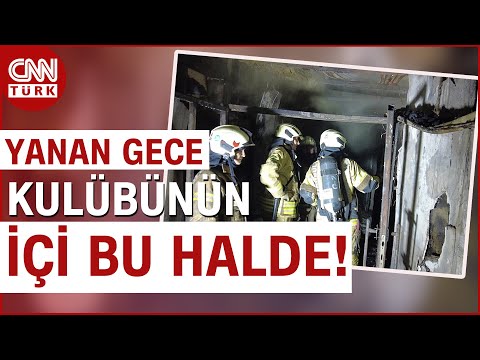 İstanbul'da Gece Kulübü Felaketi! 29 Kişinin Hayatını Kaybettiği Gece Kulübünden İlk Görüntüler...