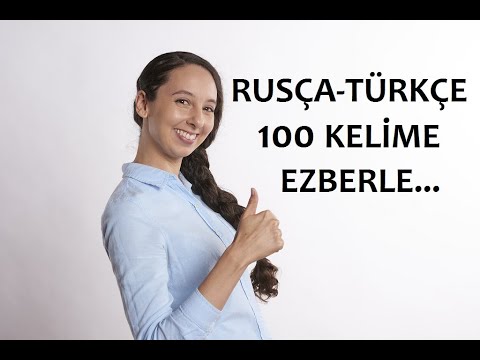 Video: Rusça'da Ne Tür Kelimeler 