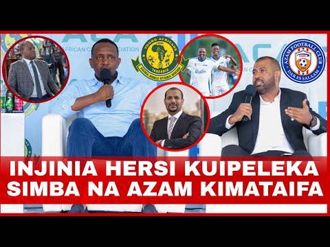 INJINIA HERSI NIA YA KUZIPELEKA YANGA SC SIMBA NA AZAM KIMATAIFA ZAIDI CHANZO CHA KUWA RAIS YANGA 