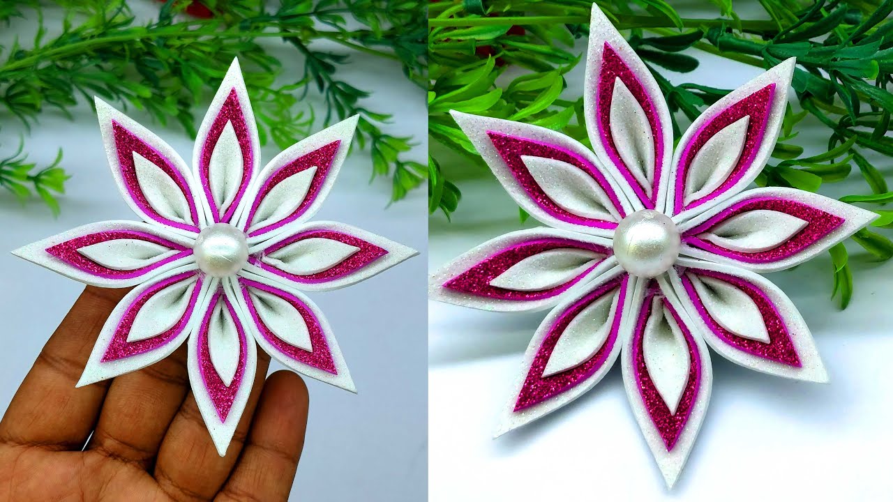 Glitter Paper Star Making: Step-by-Step DIY Home Decor Craft