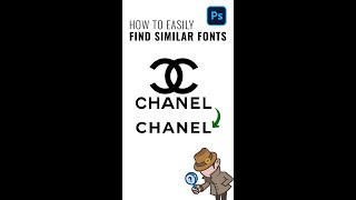 How to Easily Find Similar Fonts in ADOBE PHOTOSHOP font  fonts logo photoshoptips photoshopcc