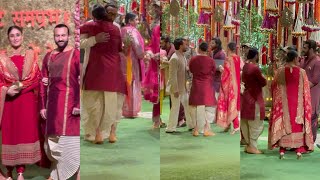 Saif Ali Khan Kareena Kapoor Khan Meet Arjun Kapoor Tiger Shroff Jackie Shroff All Together Ambani