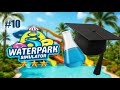 УМНЫЙ ДЕНЬ В АКВАПАРКЕ | Waterpark Simulator ▶ ПРОХОЖДЕНИЕ #10