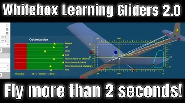 Simple Whitebox Learning Steps | Gliders 2.0 | fly 2 seconds or more!