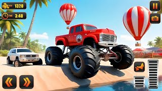 Monster Truck Water Surfing 3D Gameplay / Android Gameplay | iOS & Android screenshot 3