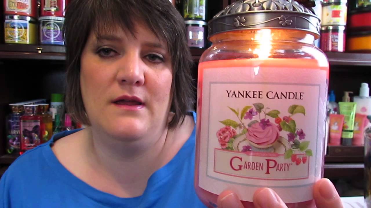 Yankee Candle Garden Party Review YouTube
