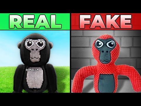 I Tested FAKE Gorilla Tag Merch…