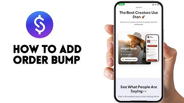 How To Add Order Bump To Stan Store Checkout