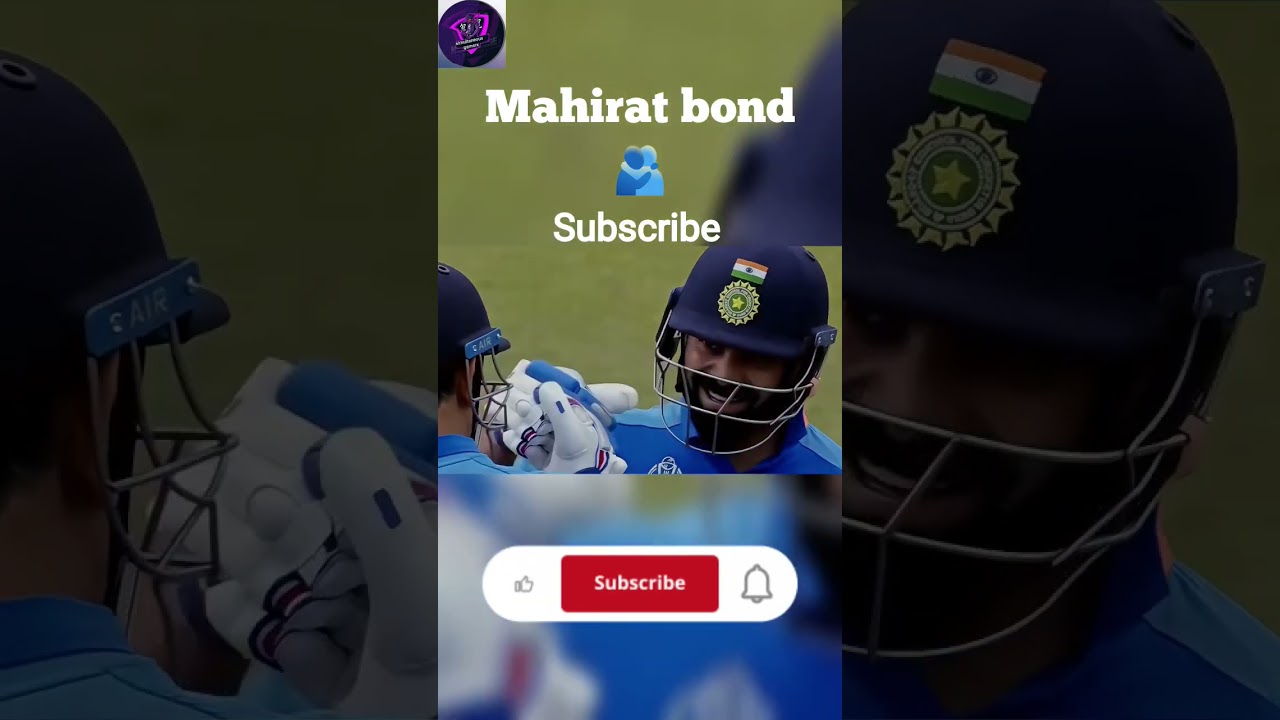 Virat and Dhoni bond forever 