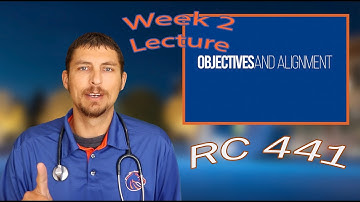 Objectives, Outcomes, & Alignment in Your Teaching Techniques